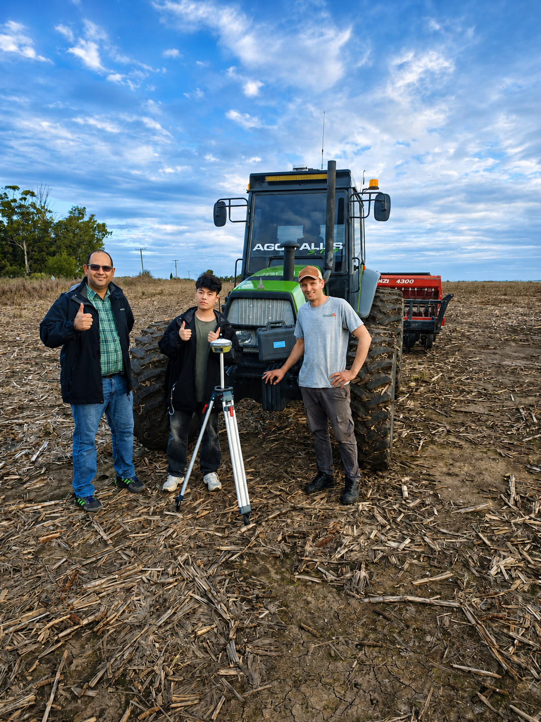 Campo agrícola tecnificado